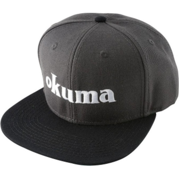 Кепка OKUMA Flat Peaked, чёрная