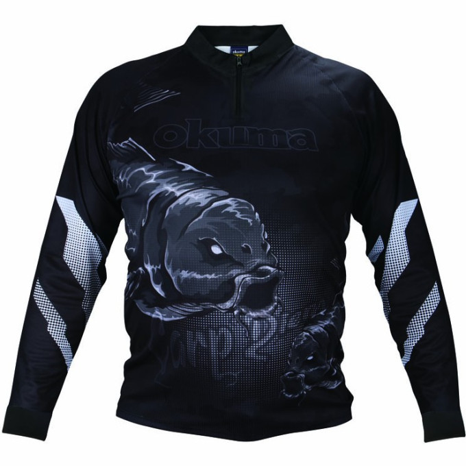 Футболка с длинным рукавом OKUMA CARP JERSEY-L