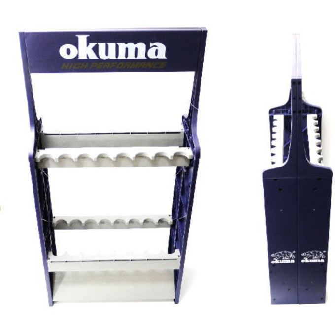 Стойка для удилищ OKUMA Bamboo на 32 места